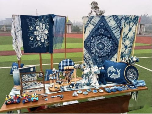 行走在校园的传统文化② | 牛滩小学 巧手扎锦绣，蓝靛染春秋